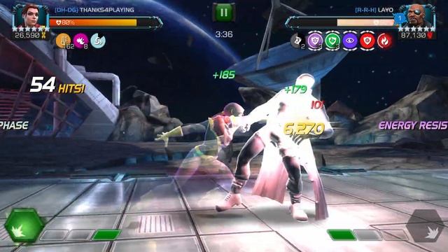 AW 35.7c Kitty v. r4 Nick Fury main AW boss (node 52) смотреть онлайн
