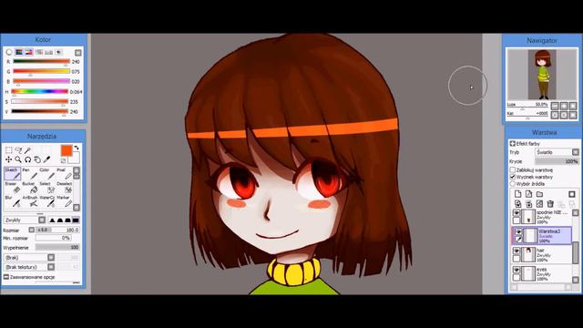 Chara (Chibi) [Speedpaint] смотреть онлайн