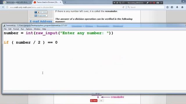 Python Program To Check Number Is Even or Odd Number - Hindi смотреть онлайн