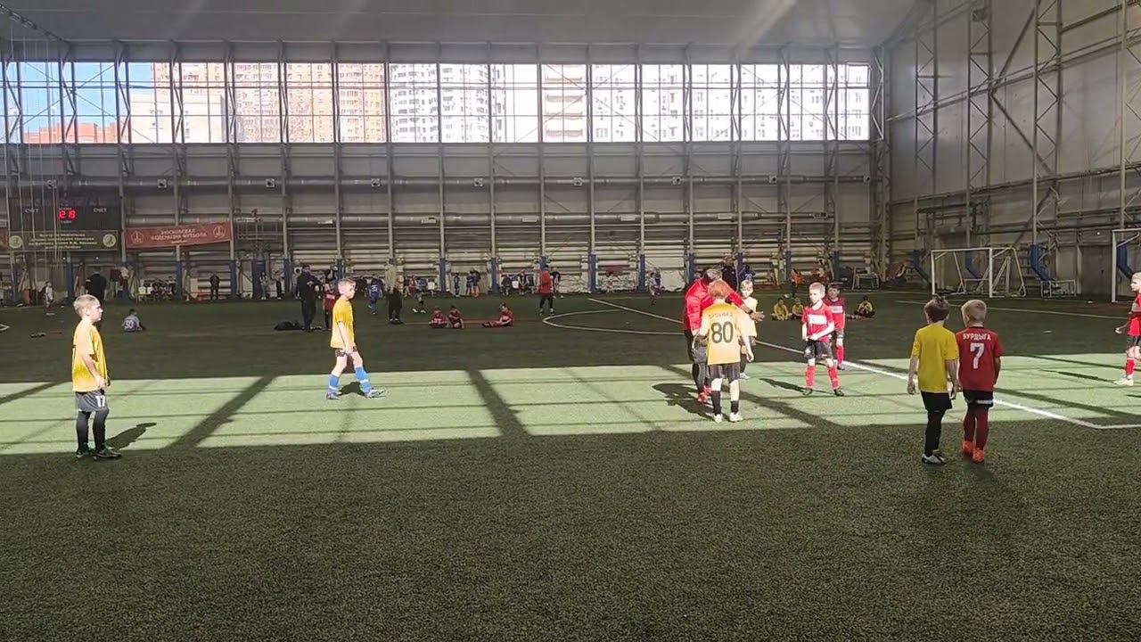 Спартак Юниор 2016 - Легион Некрасовка-2 2015 (31.03.2024) 1 тайм смотреть онлайн