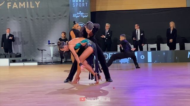 Ron Brener - Michal Itelman ISR | Rumba | WDSF European Ch. Youth 10 Dance - Brno 2020 смотреть онлайн