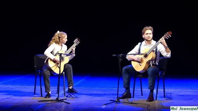 Анастасия Тихтурова и Евгений Любимов - Э. Григ. Танец Анитры