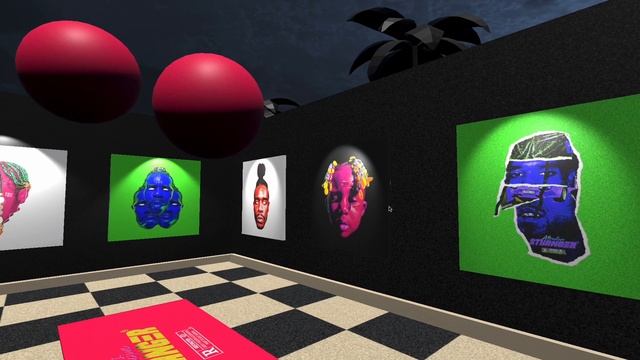 Virtual Reality Gallery Walkthrough ZBVS смотреть онлайн