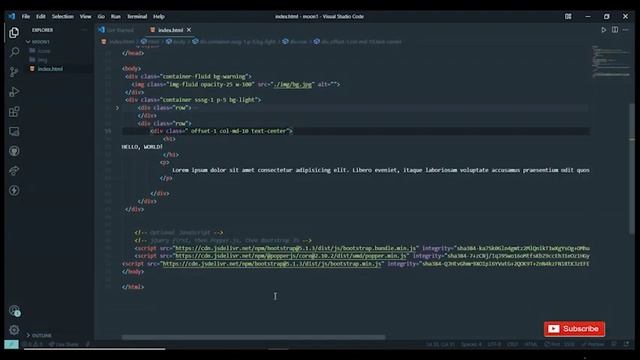 Create a Website Using HTML, CSS & BOOTSTRAP смотреть онлайн
