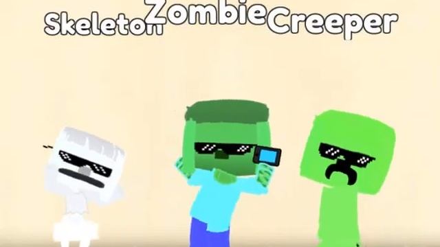 Roblox Gacha Online: Skeleton And Zombie & Creeper Dancing (TNT) #1 смотреть онлайн