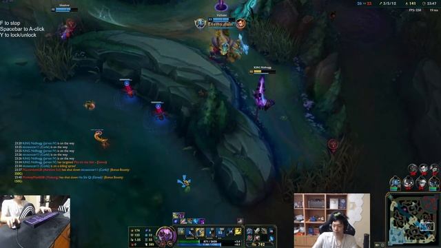 Watch and Learn WASD Keybinds in High Elo League of Legends смотреть онлайн
