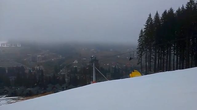 Буковель. Прекраснейший вид на курорт смотреть онлайн