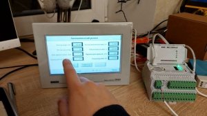 Программирование сенсорной панель "Овен СП-307"