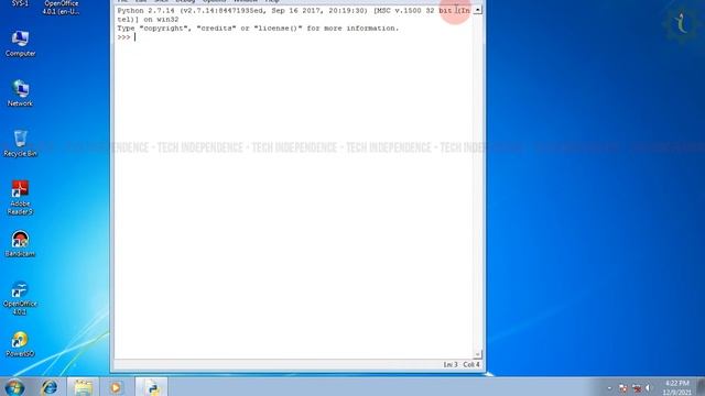 Download and Install python for Window 7 | Python for beginners | Install Python in Tamil | 12th смотреть онлайн