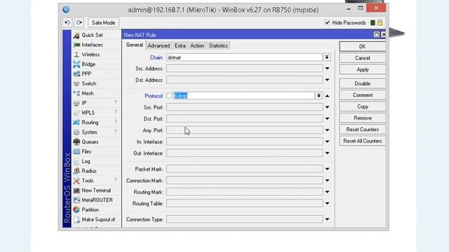 2 Setting proxy Mikrotik смотреть онлайн