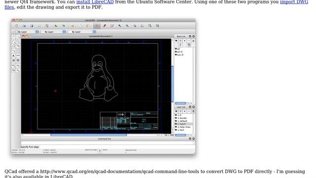 Ubuntu: Preview of CAD files in format .dwg (2 Solutions!!) смотреть онлайн