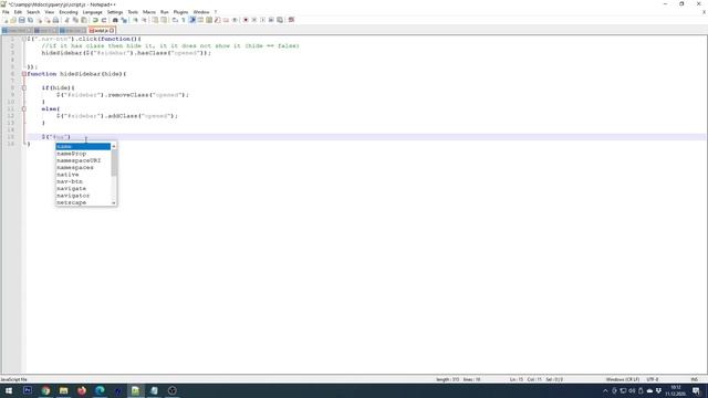 jQuery - How To Create Simple Responsive Sidebar Navigation (jQuery + Bootstrap4) смотреть онлайн