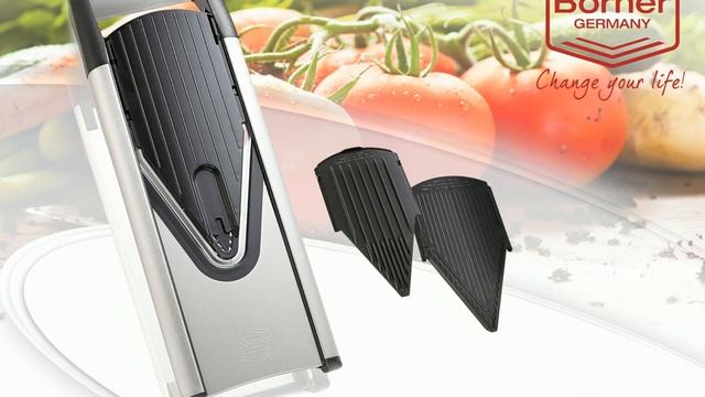 Mandolina Borner V6 de Acero Inoxidable смотреть онлайн