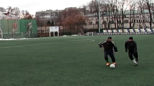 Работа с футбольным мячом. смотреть онлайн
