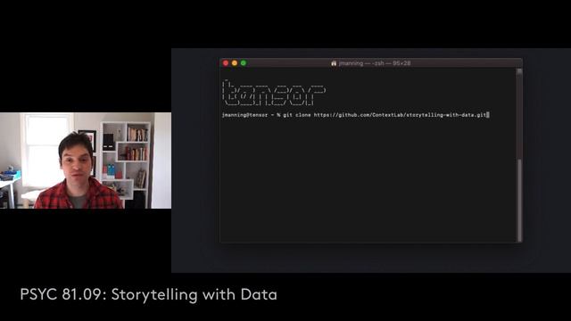 PSYC 81.09: Storytelling with Data, Git basics: fork, clone, and status смотреть онлайн