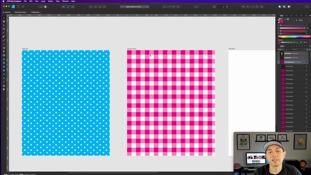 Easy Easter Patterns Tutorial in Affinity Designer | Use these for Print on Demand Designs смотреть онлайн