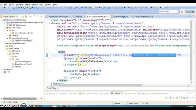 2.Spring MVC flow with an example | Spring MVC flow смотреть онлайн