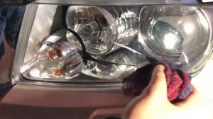 Как почистить фару изнутри