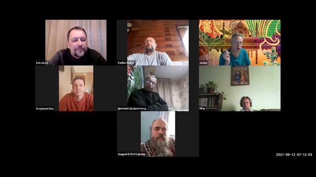 In Russian: По докладу Враджендра Кумара пр. на тему Варна-ашрама Дхармы. смотреть онлайн