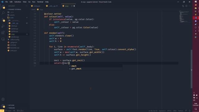 Creating UI classes - Game development with Pygame - Part 5 смотреть онлайн