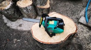 Бензопила CMI C-BKS 25,4-30 маленькая, но вполне взрослая.