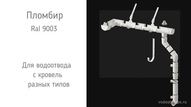 Пластиковый водосток Docke Premium