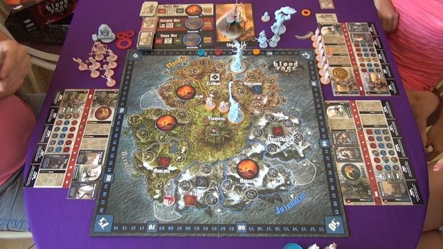 Настольная игра - Blood Rage let's play смотреть онлайн