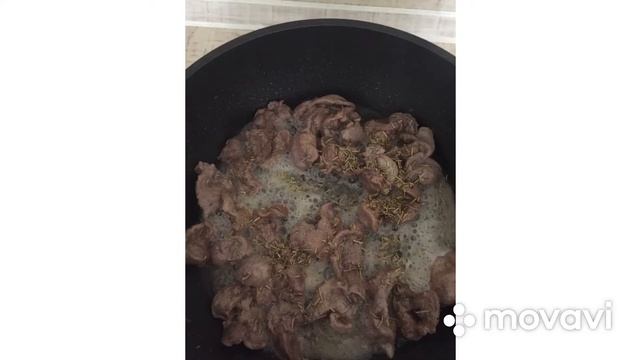 Куриные желудочки в сливочном соусе с рисом смотреть онлайн