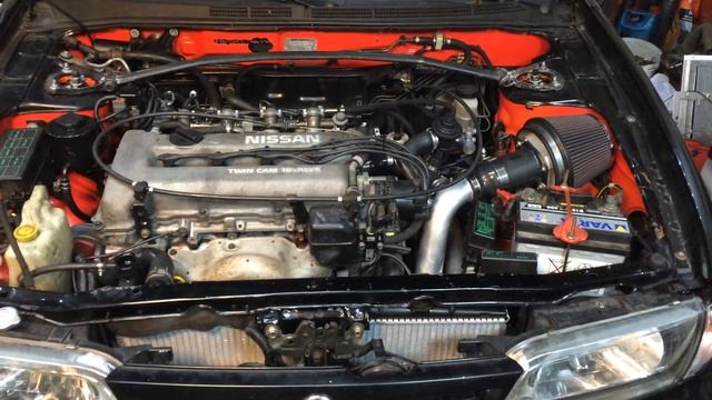 First start - Nissan Almera N15 GTi with W11 Avenir SR20DET swap смотреть онлайн