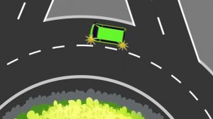 Правила проезда перекрестков с круговым движением