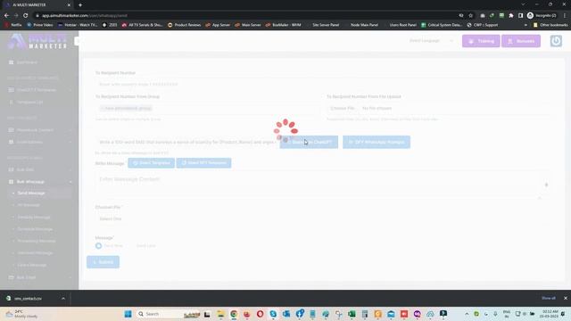 AI Multi Marketer Demo |1st Ever ChatGPT Email, SMS, WhatsApp AR | See How Easy It Is to Use HookGP смотреть онлайн