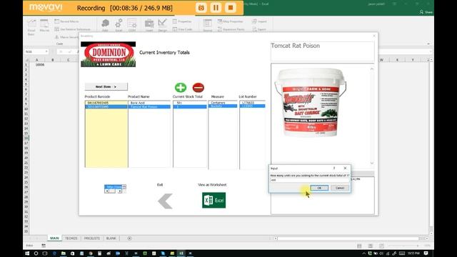 Excel Inventory Management System- Windows / Office / 365 Addin смотреть онлайн