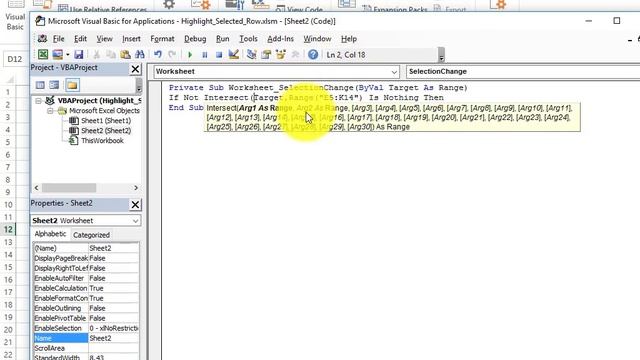 SIMPLE TRICK to Highlight a Selected Row in Excel-2020 смотреть онлайн