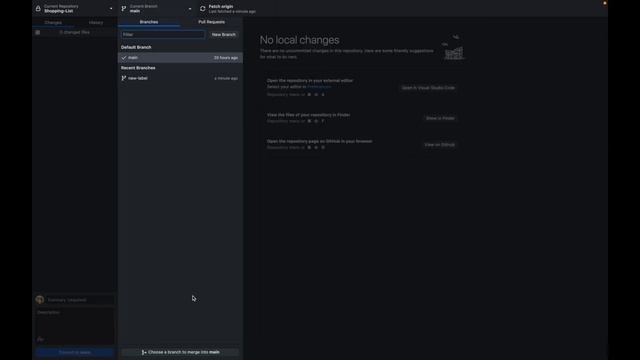 GitHub Desktop Branching смотреть онлайн