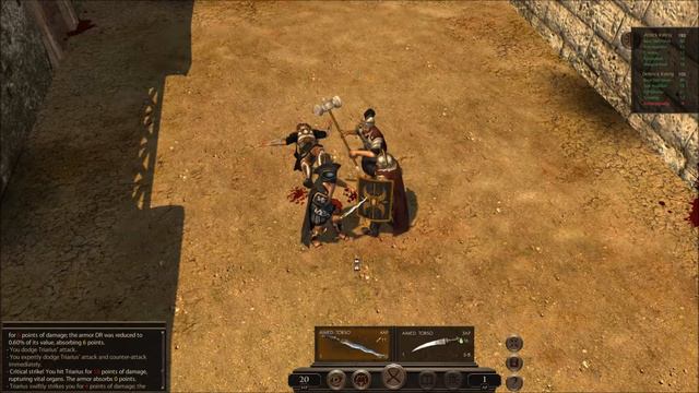 Age of Decadence: Arena fight example смотреть онлайн
