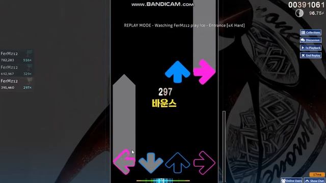 osu!mania Ice - Entrance [4K Hard] - S 95.46% смотреть онлайн