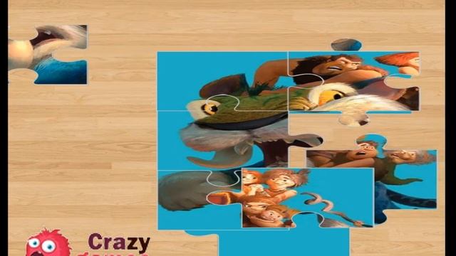 Free The Croods Jigsaw - Fun Puzzle Game | Walkthrough CrazyGamesOnline смотреть онлайн