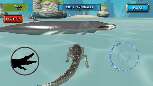 Crocodile Simulator Beach Hunt | Android Gameplay #11 смотреть онлайн