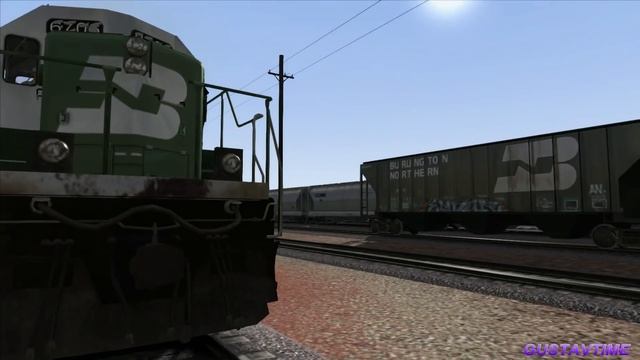 Barstow CA yard - BNSF Trains смотреть онлайн