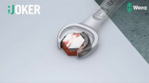 Wera. Joker. Комбинированный ключ с храповым механизмом.