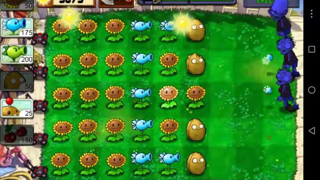 Прохождение растения против зомби (часть 3. Глава- день. Уровни 9-10) смотреть онлайн