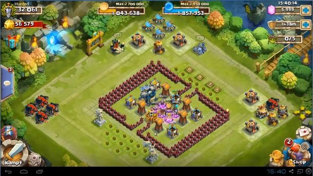 Schloss Konflikt #67 Hero Trial L8- L10 by Hunted Castle Clash смотреть онлайн