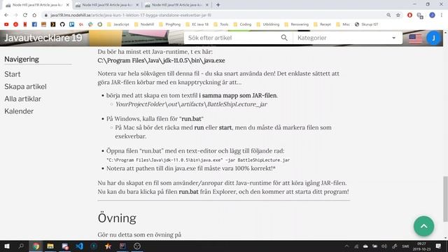 Java - Hur man bygger en .jar fil смотреть онлайн