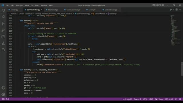 IT304 - Group MG-5: Video Streaming using RTSP and RTP смотреть онлайн