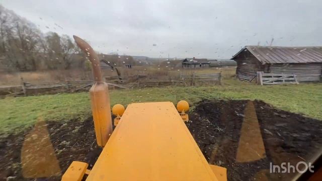 ? Т-40 АП из СССР - осенняя пахота участка под картошку. смотреть онлайн