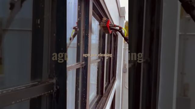 #мойка_окон_фасадов телескопической штангой без автовышек! инстаграмм: agm_pro_cleaning смотреть онлайн