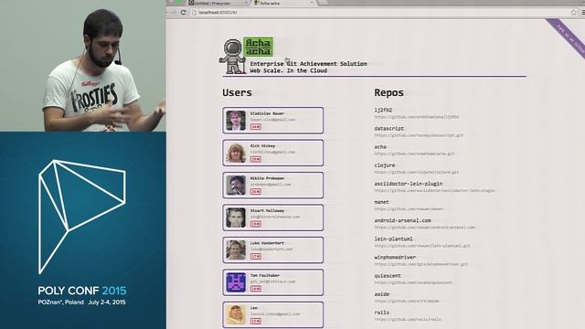 PolyConf 15: Programming Web UI with Database in a Browser / Nikita Prokopov смотреть онлайн