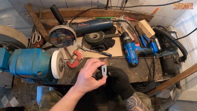 Реставрация ножа. КАК СДЕЛАТЬ РУКОЯТЬ. Ремонт. Тонирование маслом. Полировка. Берёзовый нарост. смотреть онлайн