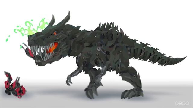 Dinobot GRIMLOCK - Transformers Short Series смотреть онлайн