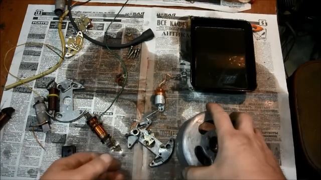 Установка и настройка электронного зажигания для Ш50 58 смотреть онлайн